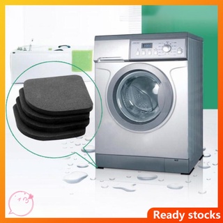 juego de 4 almohadillas antivibración antideslizantes, amortiguadores, almohadillas sin ruido para lavadora (2)