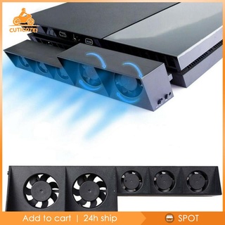 [cut1-9] Ventilador de refrigeración para Play Station 4 Pro accesorios de juego para PS4 Pro Host Cooler ventilador (2)