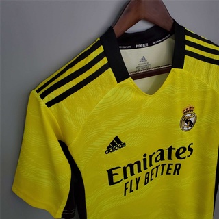 Jersey/camisa de fútbol 2021 2022 Real Madrid portero amarillo (4)