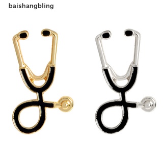 babl - broche de estetoscopio chapado en oro, plata, joyería médica, regalo, bling