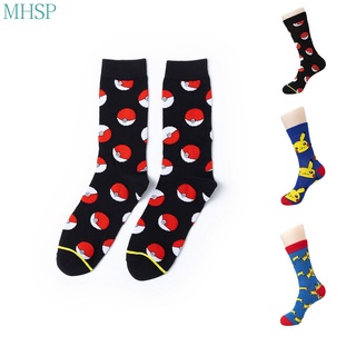 MHSP Calcetines de hombre con dibujos animados japoneses y calcetines de anime