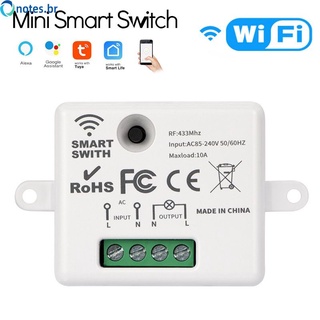 Mini Interruptor Inteligente Wifi inalámbrico para celular Rf/Rf433+Wifi