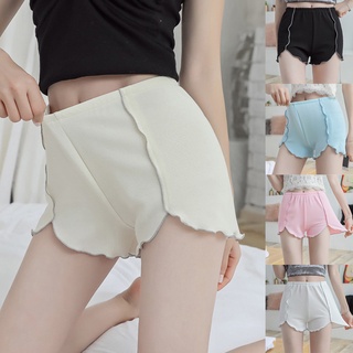Las Mujeres De La Moda Delgado Pantalones Casual Sólido Elástico Ropa Interior Cortos De Seguridad