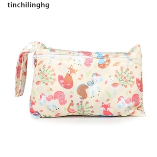 [tinchilinghg] bolsa húmeda reutilizable impermeable para enfermería, almohadilla menstrual, bolsa de viaje, bolsa de viaje [caliente]