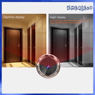 DD1 2.8\\\" LCD Screen Wireless Video Doorbell w/ IR LED Peephole Camera Viewer