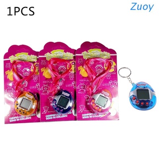 Zuoy 1 PC LCD Virtual Digital mascota máquina de juego electrónica de mano juguete con cordón