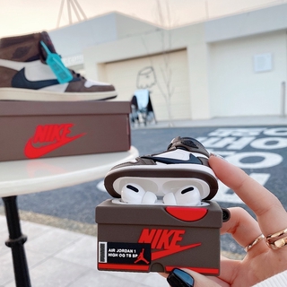 【New】Apple AirPods Protection Case Cartoon Shoes AirPods 1 2 3 Silicone Soft Cartoon Jordan shoes covers Airpods Pro 3 Anti-drop Case (6)