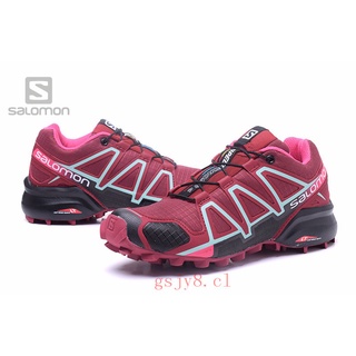 Original Salomon💫 Speed Cross 4 Zapatos de mujer zapatos deportivos Zapatos para correr casuales de moda y cómodos.