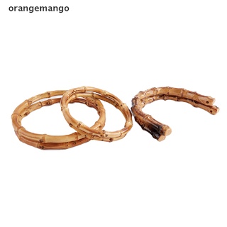 orangemango 1 par de bricolaje bolso de mano asas bolso imitación bambú mango bolsas accesorios cl (1)