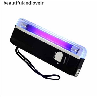 [beautifulandlovejr] mini portátil ultra violeta luz uv antorcha con linterna led