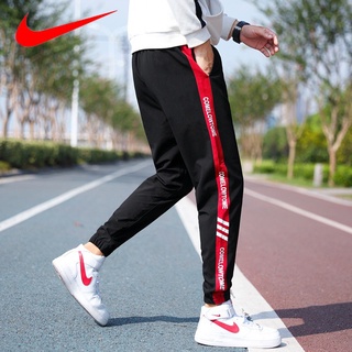 Nike pantalones para correr de los hombres Nike pantalones casual deportes Nike pantalones