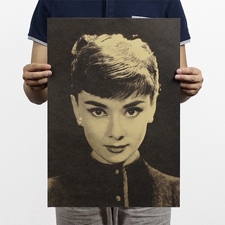 Poster Audrey Hepburn - Famosa Cabeça S - Novo