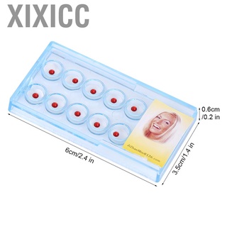 Xixicc caja/10 piezas piedras De Cristal con pedrería Para dientes/decoración De uñas