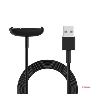 Zzz Cable de carga USB Cable de datos de alimentación cargador rápido Dock soporte Base Compatible con Fitbit-Ace3/Inspire2 reloj de pulsera