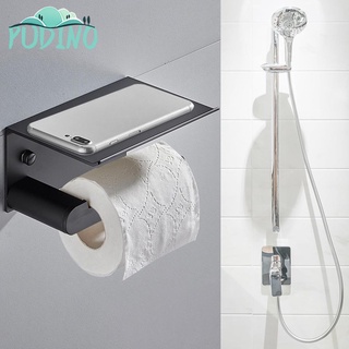 Instrumento de montaje en pared soporte de papel higiénico de acero inoxidable rollo de papel estante de toalla percha