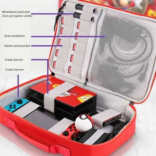 original Portátil Bolsa De Transporte Para Nintendo Switch , NS Accesorios Caja De Almacenamiento Con Correa (2)