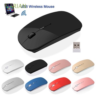 NARIAN New USB Optical Mouse Home Office 2.4G Receiver Wireless Mouse Portable 1600 DPI For PC Laptop Super Slim Mice Computer Mice