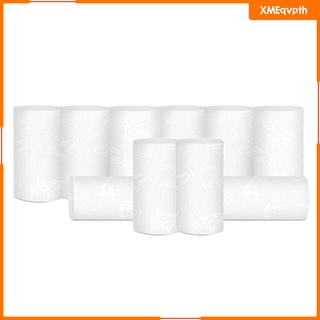 10 rollos/bolsa de papel higiénico suave rollo de papel higiénico sedoso de 4 capas de papel de mesa (3)
