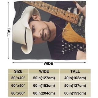 HGWHGS Flannel Warm Ultra-Soft Micro Fleece Blanket , Brad Paisley Super Soft Ultra-Soft Micro Fleece Blanket , For Traveling Camping Home Bed Living Room Sofa 50x40 IN / 60x50 IN / 80x60 IN (3)