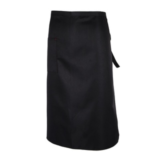 chef negro uniformes de trabajo restaurante bistro cocina servidor delantal de media longitud