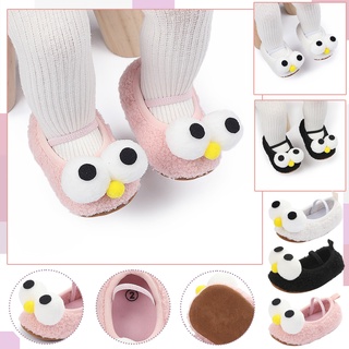 Invierno bebés caliente hogar botas de tela de algodón suela suave niños aprenden caminar zapatos/bebés Ourfairy88.Br