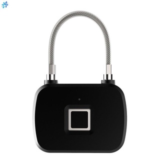 l13 mini desbloqueo recargable smart lock sin llave de huellas dactilares cerradura de equipaje