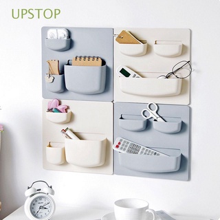 upstop - estante de pared para cocina, estante de almacenamiento, pasta de plástico, sin golpes, organizador para el hogar, multicolor