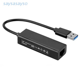 Says 100mbps Usb 3.0 Ethernet tarjeta De red Para interruptor/Para Wii/Para Wiiu Lan Adaptador De conexión