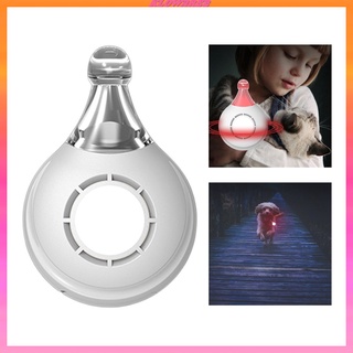[KLOWARE2] Repelente ultrasónico de plagas para mascotas, recargable por USB, repelente de mosquitos, garrapatas, piojos para perros pequeños y grandes, gatos