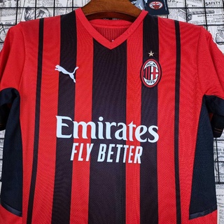 Camiseta de fútbol de la casa del AC Milan 2021-22 (2)