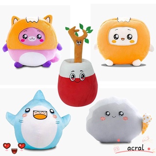 ACRAL Soft Bed Pillow Cartoon Stuffed Toys Lankybox Stuffed Plush Children's Gift Removable Funny Plush Toy Dolls