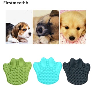 [firstmeethb] alfombrilla dispensadora de comida lenta para perros/mascotas/placa de alimentación de silicona para perros