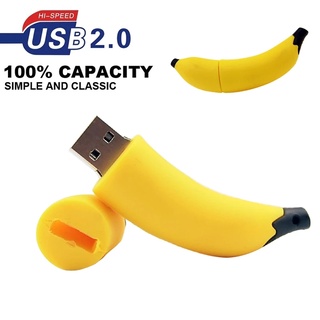 fruit banana usb flash drive 8gb 16gb 32gb 64gb 128gb de dibujos animados flash usb pendrive usb stick original pen drive lindo regalo
