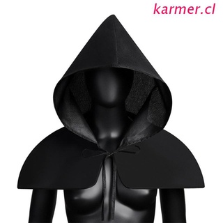 kar3 adulto unisex vampiro disfraz reversible con capucha capa capa halloween cosplay