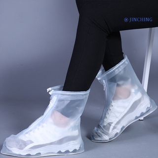 [Jinching] fundas antideslizantes para zapatos antideslizantes, reutilizables, para ciclismo al aire libre, impermeables (3)