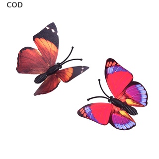 [cod] 12 pegatinas magnéticas de mariposa imanes de cocina para refrigerador, adornos para el hogar