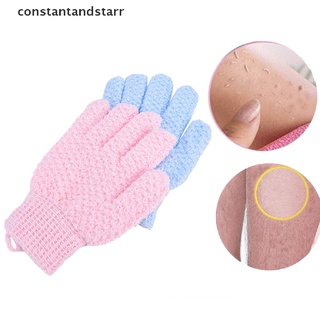 [constantandstarr] peeling exfoliante guante guante para ducha exfoliante guantes esponja spa guante de baño reax