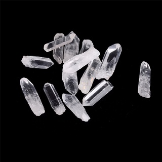 [crushcactusbi] 50g lot tibet natural transparente cristal blanco puntos de cuarzo terminado varita especimen venta caliente