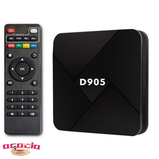 acacia d905 smart tv box home theater android 10.0 set top box 4k h.265 más nuevo reproductor multimedia quad core 2.4g wifi