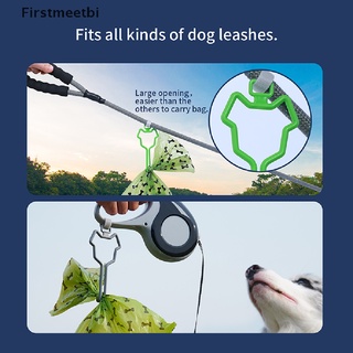 [firstmeetbi] 2 pzs dispensador de bolsas de residuos para perros, suministro de mascotas, correa para perros, herramientas limpias