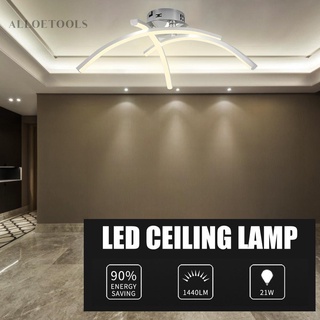 Luz moderna Trigeminal 85-265V LED lámpara de techo lámpara de araña dormitorio iluminación del hogar-Alo (2)