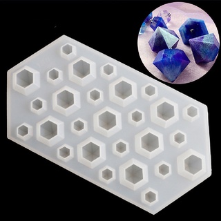 [linshgjku] molde de silicona para bricolaje, diamante, joyería, colgante de resina, fundición, manualidades, moldes [calientes]