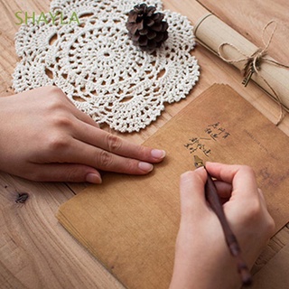 SHAYLA With Rope Accessories Kraft Paper Envelope Love Letter Writing Paper Envelopes Letter Paper Mailers Set Letter Supplies Office Stationery 12pcs/set Vintage Valentine's Day Letter Pad