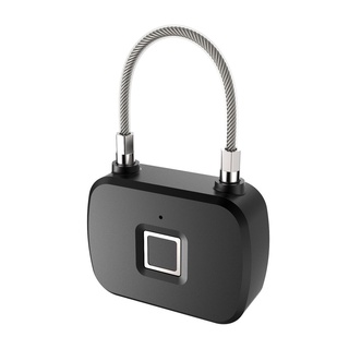 [carlightsbb] mini desbloqueo l13/bloqueo inteligente recargable/bloqueo con huellas dactilares sin llave/cerradura de equipaje