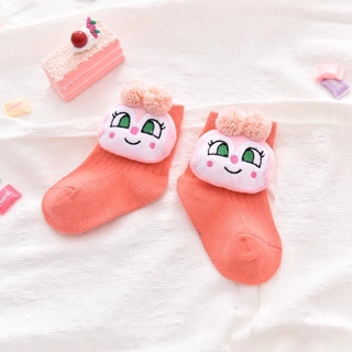 Primavera calcetines de los niños de algodón cómodo y lindo estilo de los niños calcetines de tubo medio bebé calcetines YDEAQ (5)
