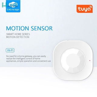 hotyin Tuya Mini Sensor De Movimiento PIR WiFi , Detector Pasivo Infrarrojo Inteligente Para El Hogar , Alarma Antirrobo De Seguridad