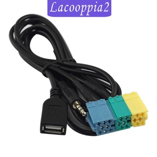[LACOOPPIA2] Adaptador de Audio de coche USB AUX para Hyundai/ Kia accesorios de coche