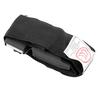[xiaobaihong] Cinturón Universal negro Para asiento De coche con dos puntas ajustables De seguridad (6)