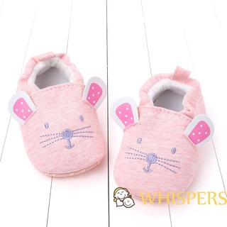 Whispers-Bebé zapatillas de bebé de suela suave no Skid casa zapatos caliente lindo Animal botines