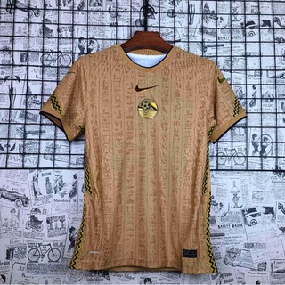 Player Version 2021-22 Camiseta de fútbol de oro de Egipto